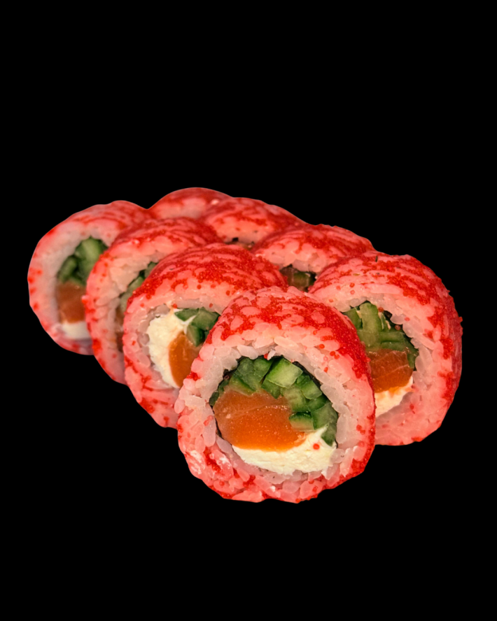 Ролл «Калифорния с лососем»