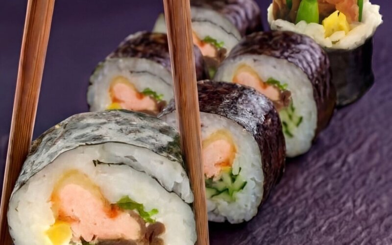 Лосось темпура