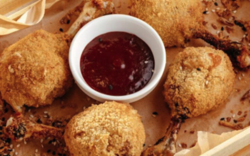 Крылья, фаршированные мягким сыром