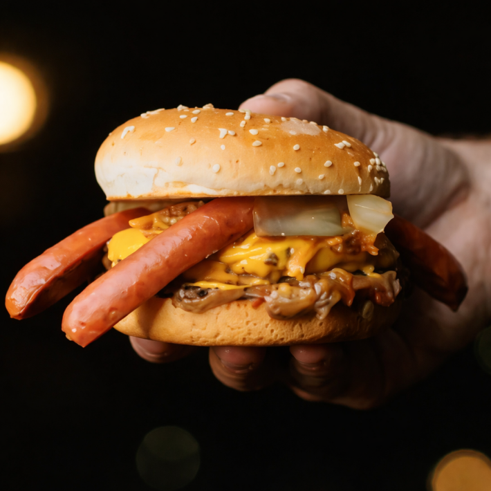 Бургер «Супер мясной»