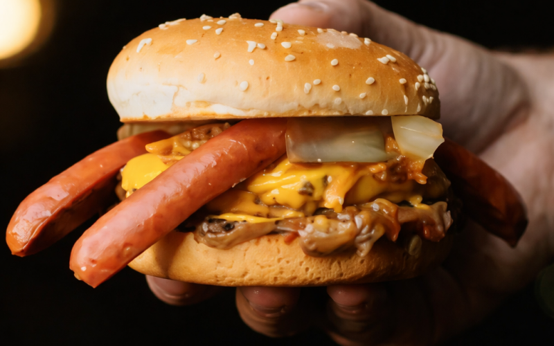 Бургер «Супер мясной»