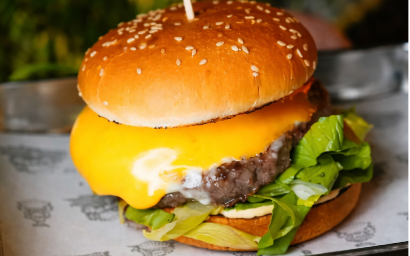 Бургер «Супер сырный»