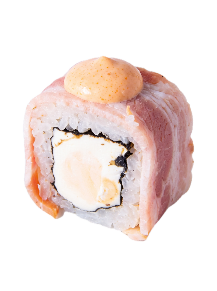 Ролл с морским гребешком