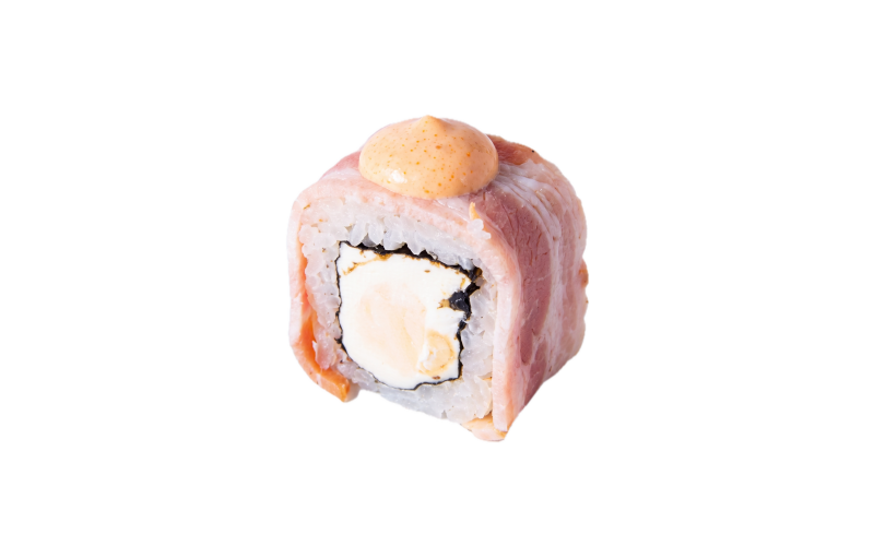 Ролл с морским гребешком