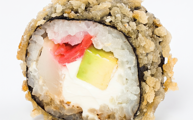 Ролл «Темпура хотате»