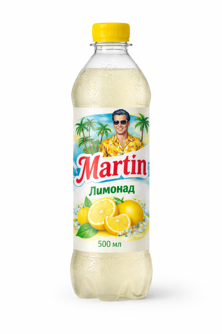 Лимонад «Мартин» в ассортименте