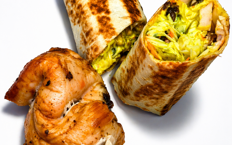 Шаурма «Халапеньо» острая с курицей