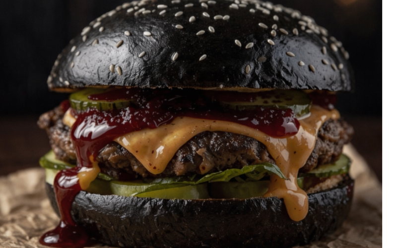Бургер «Шведский Black»