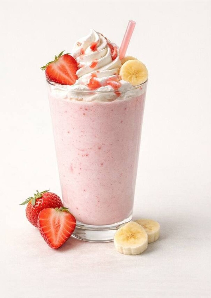 Коктейль Клубника банан