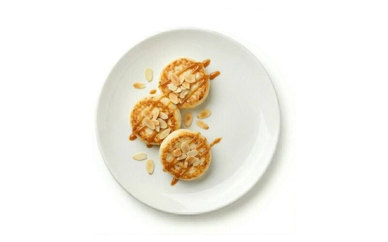 Сырники с солёной карамелью