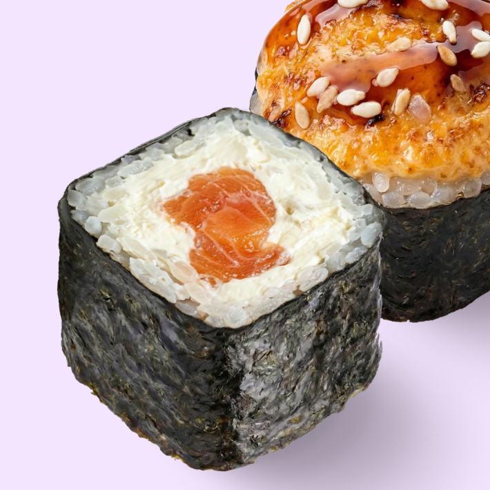 Чиз маки лосось запечённый