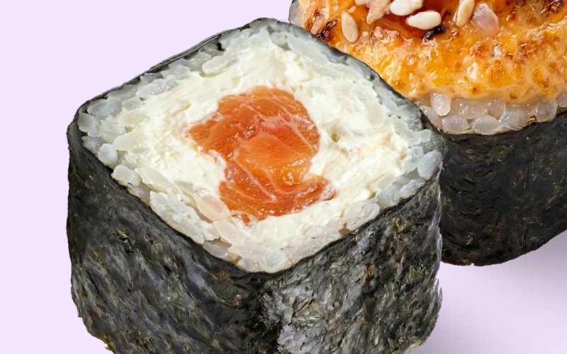 Чиз маки лосось запечённый