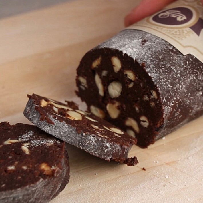 Шоколадная колбаса