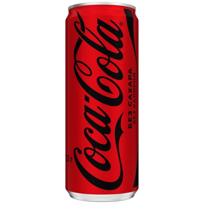 Coca-Cola без сахара 0.33