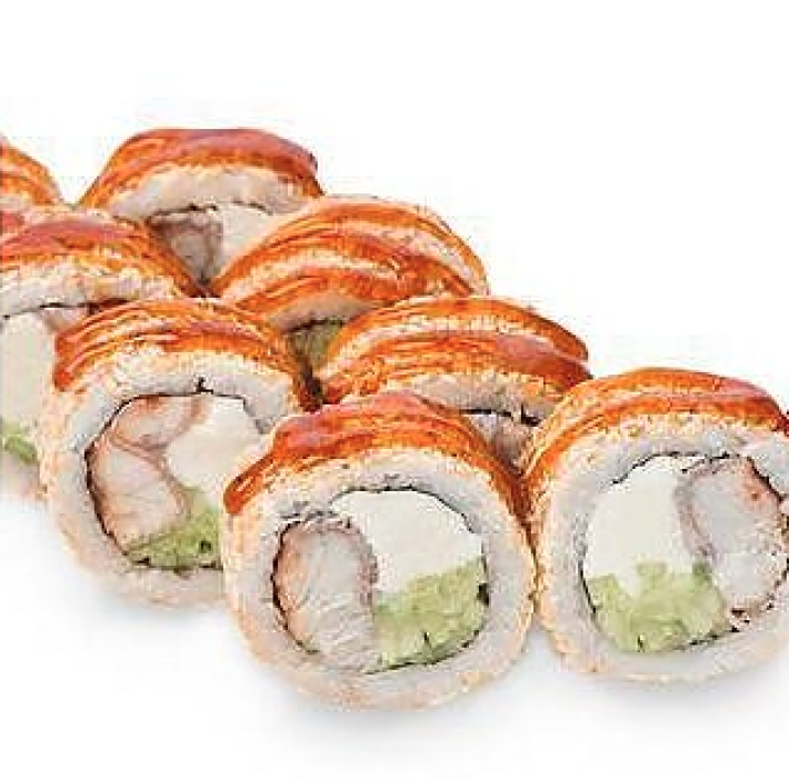 Ролл «Угорь терияки»