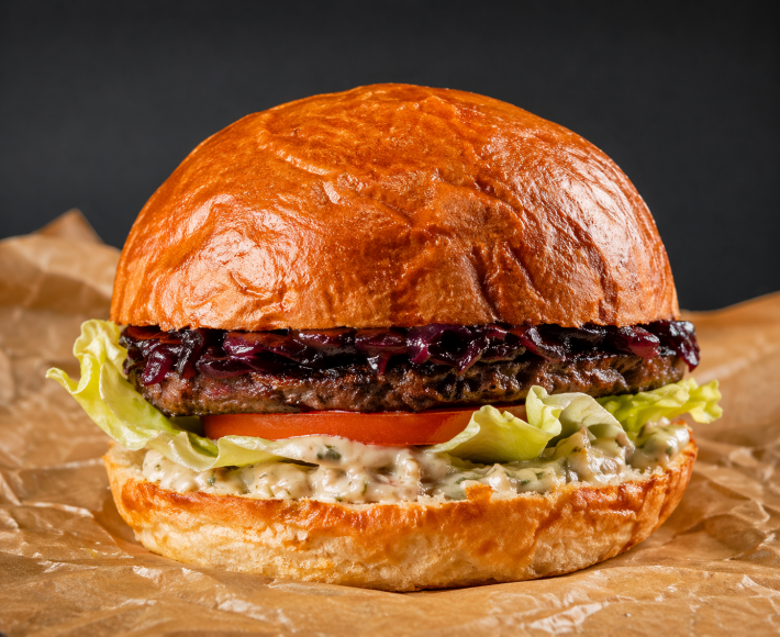 Бургер с ростбифом