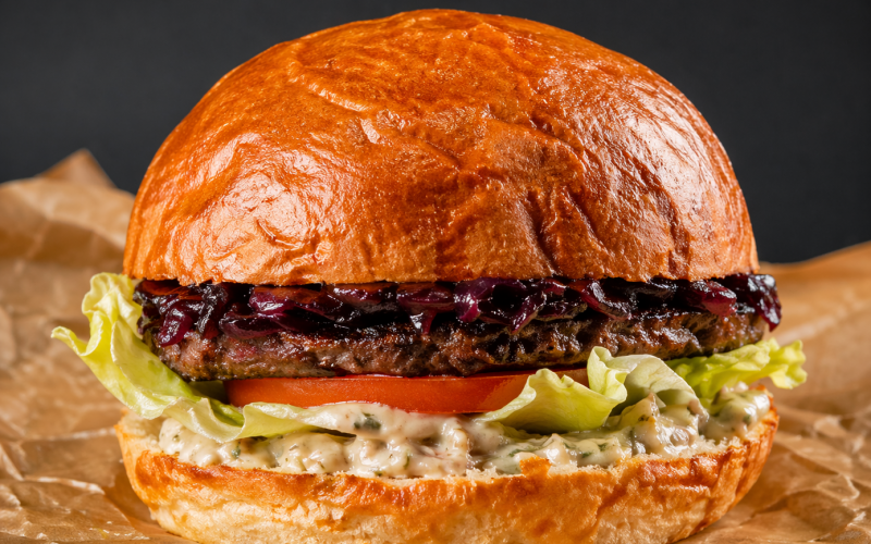 Бургер с ростбифом