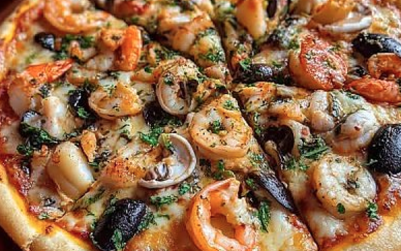 Пицца «Морская»