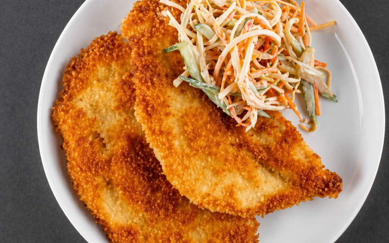 Шницель из цыпленка