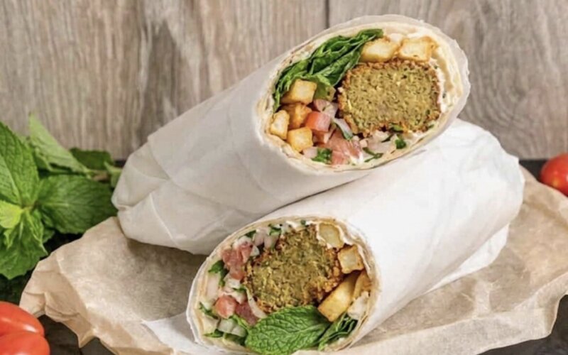 Фалафель с картофелем фри