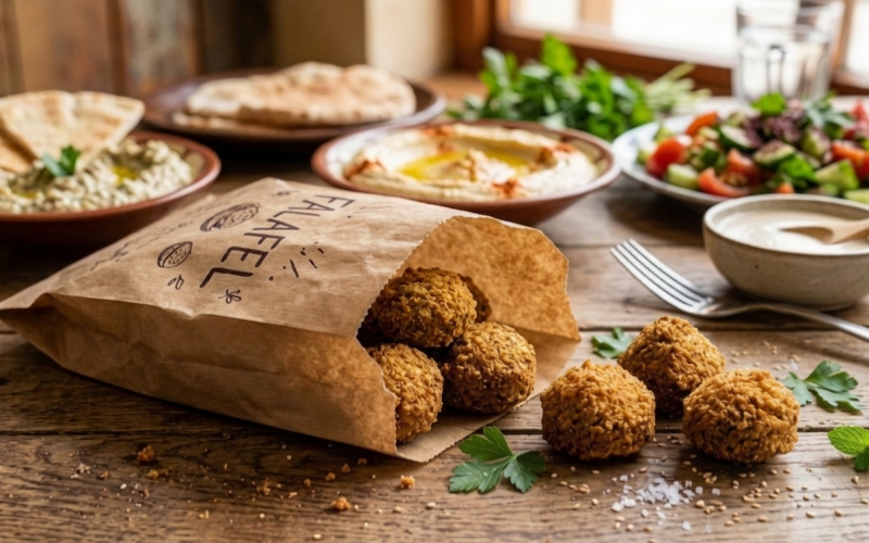 6 штук фалафеля