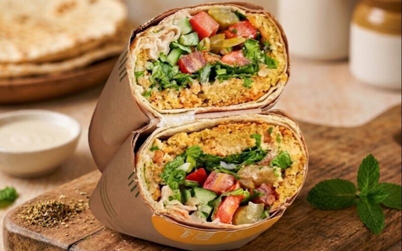 Сэндвич с фалафелем