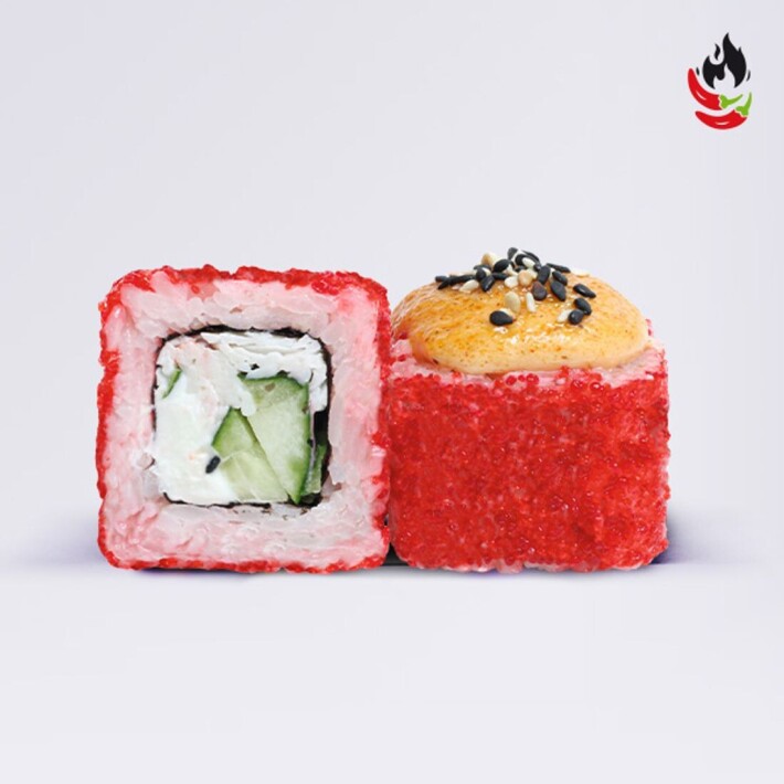 Запечённый ролл Калифорния