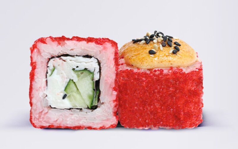 Запечённый ролл Калифорния