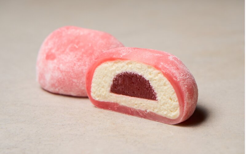 Моти "Клубника-пломбир"