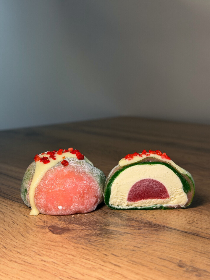 Моти «Клубника-мята»