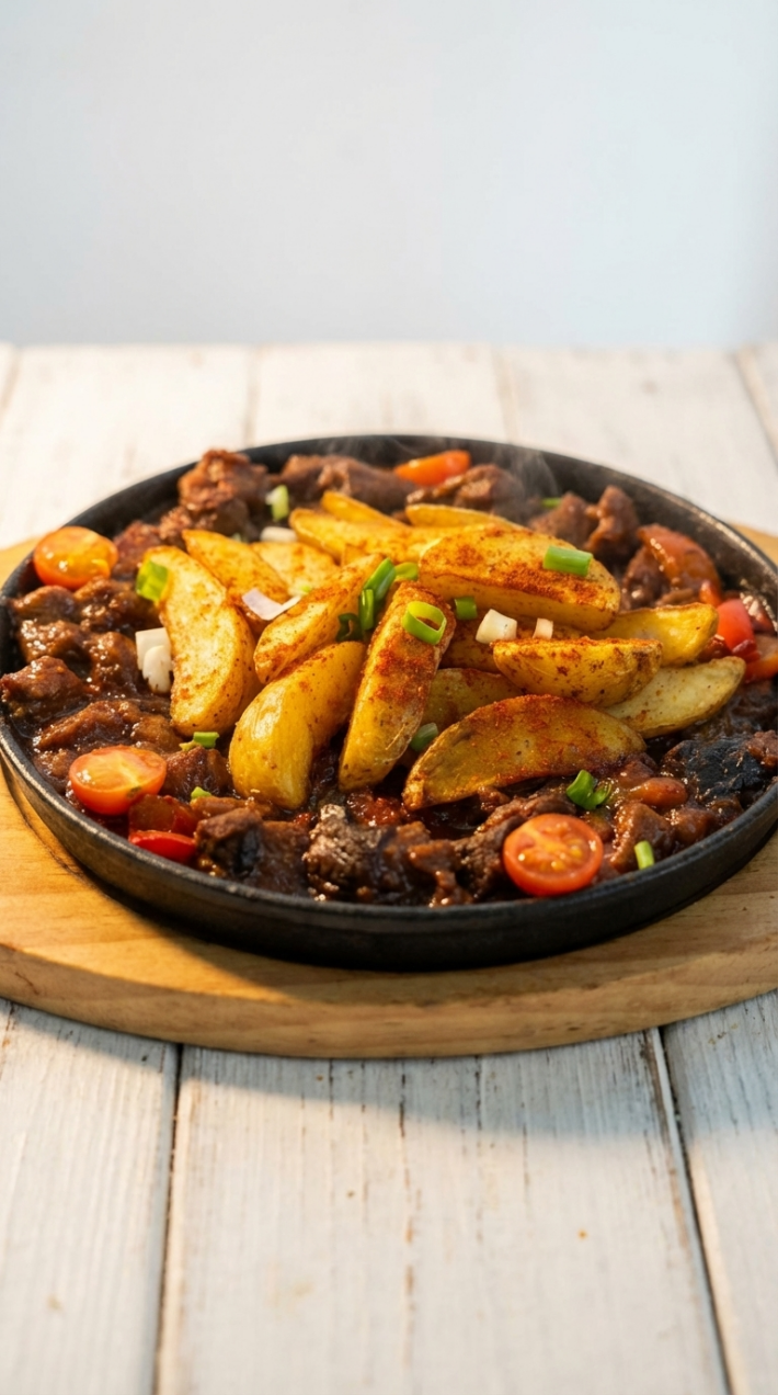 Сковородка со свининой