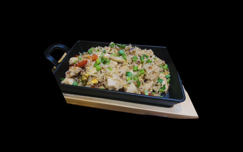Тепаньки рис с курицей