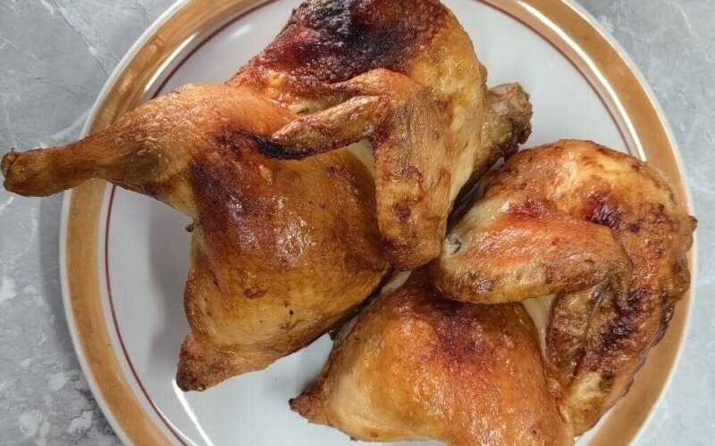 Половинка куры гриль