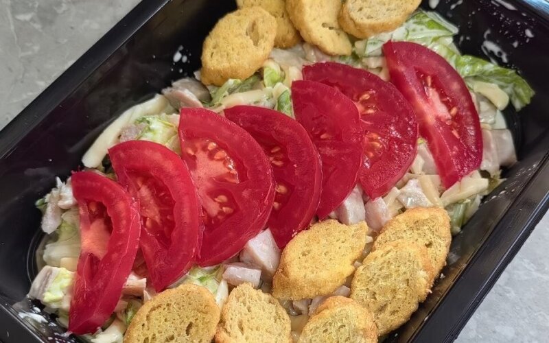 Салат с курицей