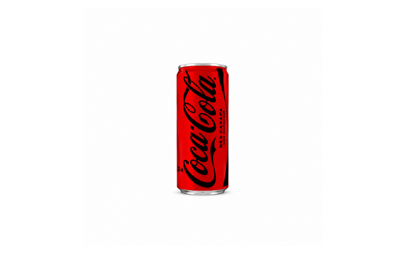 Напиток газированный «Coca-cola zero» ж/б