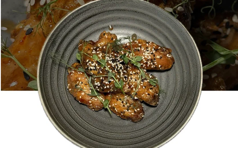 Куриные крылья в китайском соусе