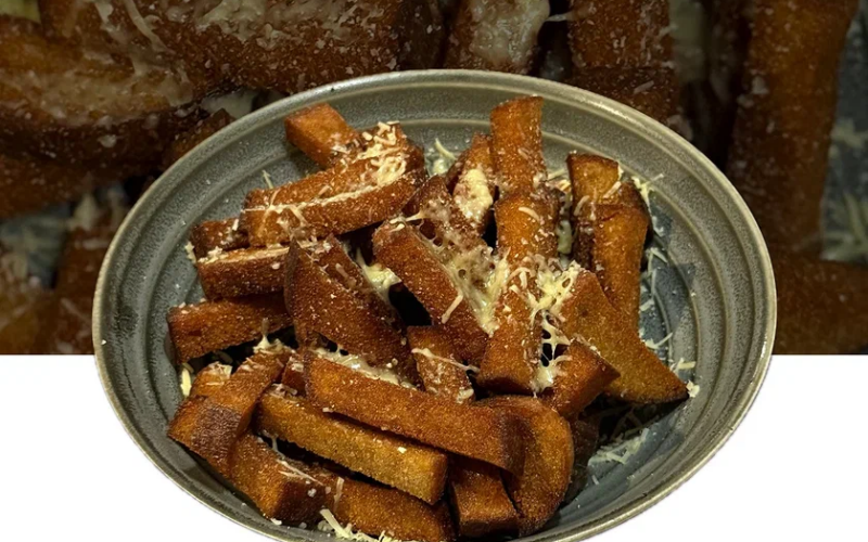Гренки чесночные с сыром «Пармезан»