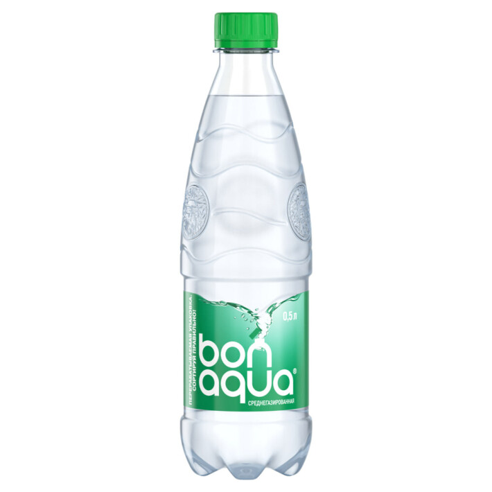 Вода питьевая «Bonaqua» среднегазированная