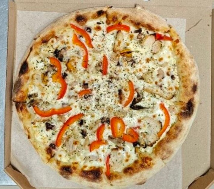 Пицца Морская с курочкой
