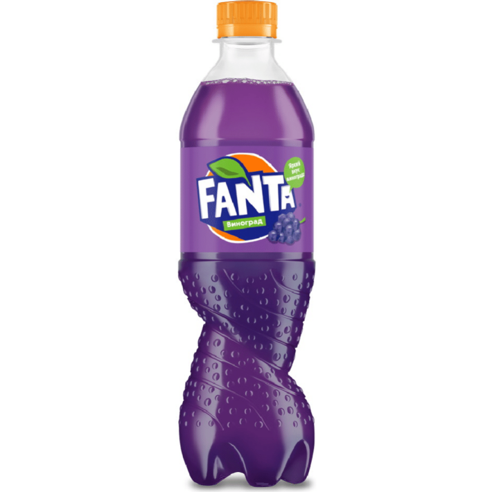 Напиток газированный Fanta виноград,0.5 л