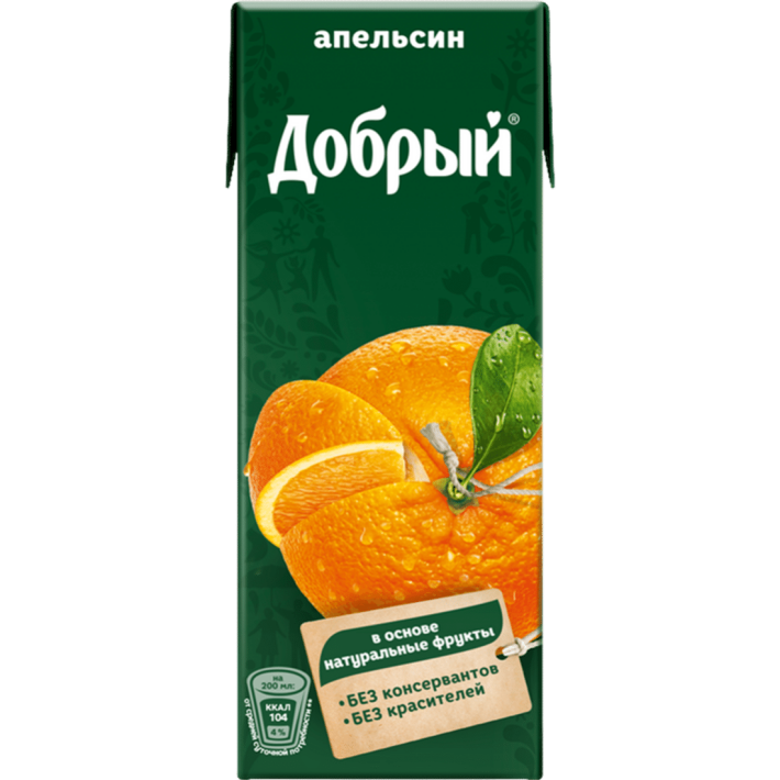 Нектар  Апельсин , 0.2 л