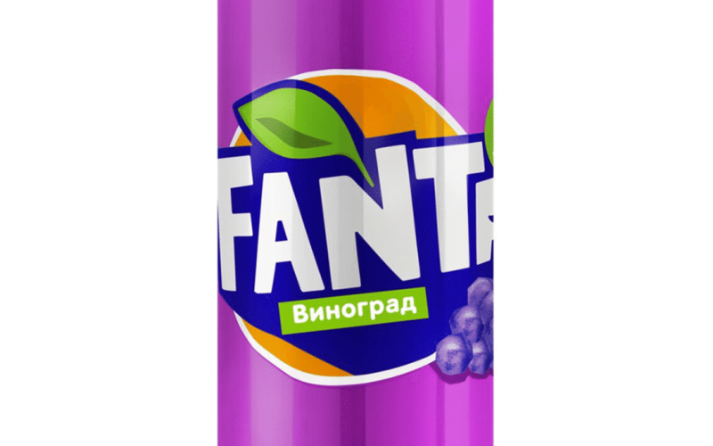 Напиток газированный Fanta виноград,0.33 л