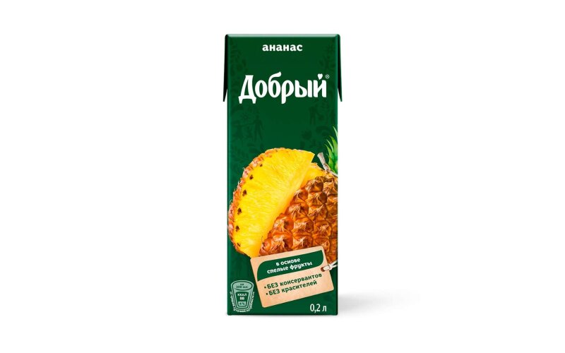 Нектар  Ананас , 0.2 л