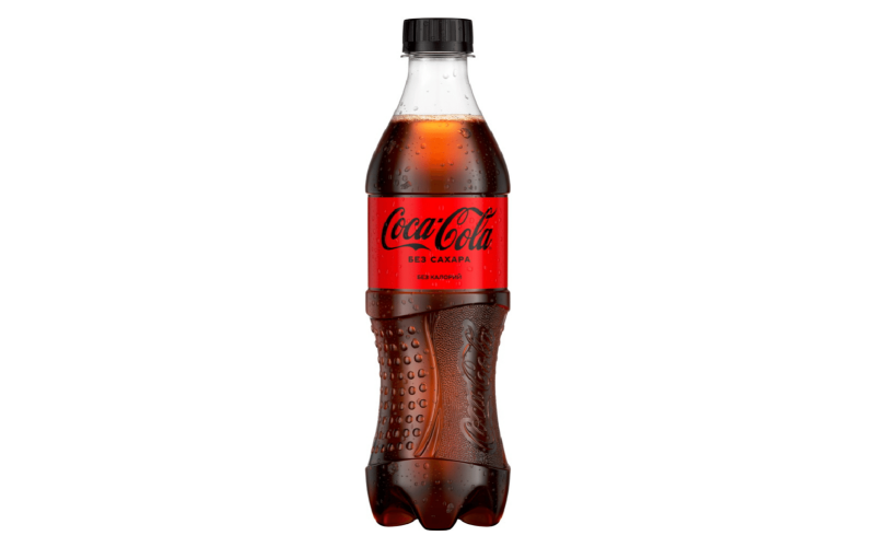 Напиток газированный Coca-Cola без сахара ,0.5