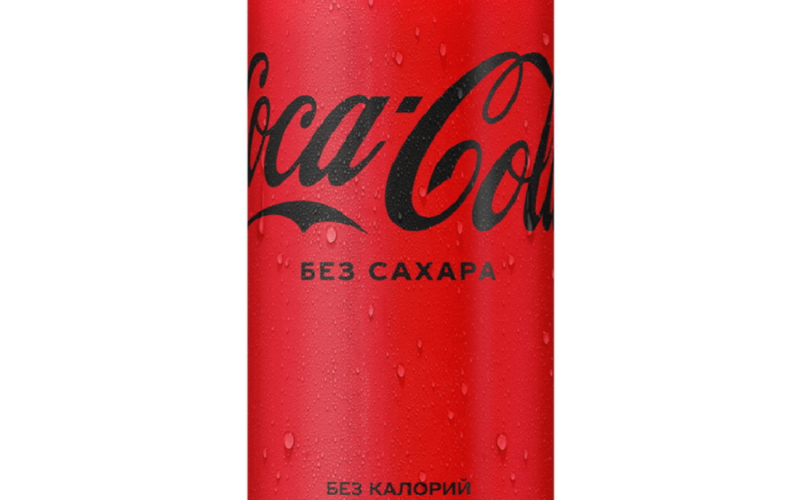 Напиток газированный Coca-Cola без сахара,0.33 л
