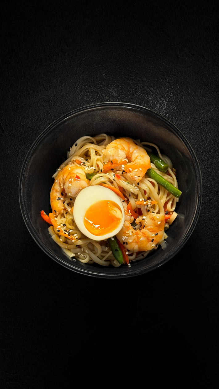 Wok лапша «Удон» с креветкой