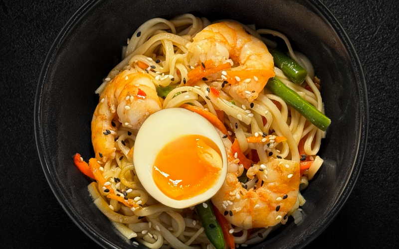Wok лапша «Удон» с креветкой