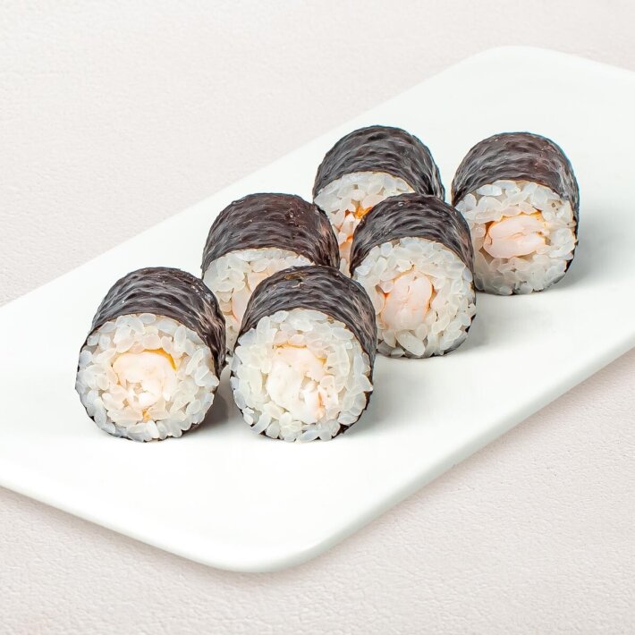 Мини ролл с креветкой