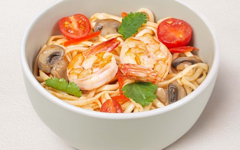 Wok «Том ям с креветкой» L