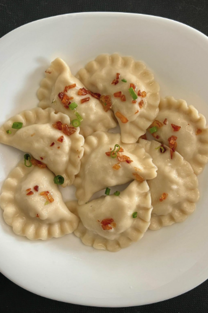 Вареники с картошкой и луком